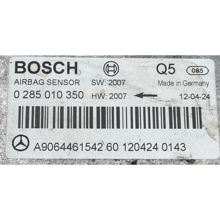 MERCEDES SPRINTER 906 MODUŁ SENSOR AIRBAG PODUSZEK A9064461542 0285010350
