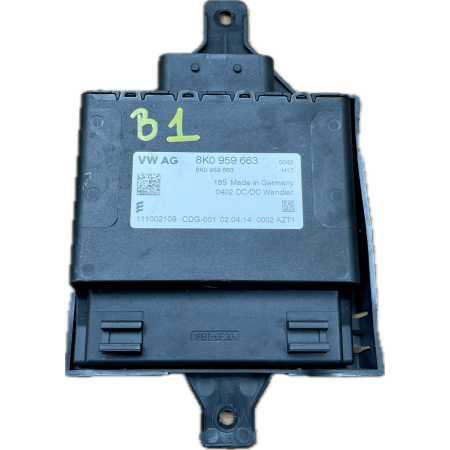 B1 PORSCHE MACAN S 2015 STEROWNIK MODUŁ STABILIZATOR NAPIĘCIA 8K0959663F