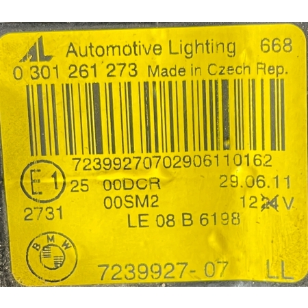 LAMPA PRZÓD LEWA BMW III 3 E92 E93 XENON LIFT 7239927 29.06.11