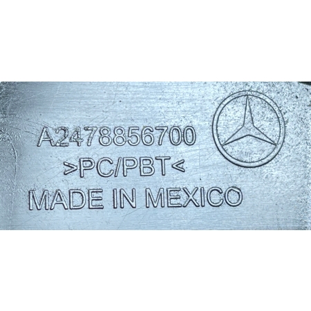 MERCEDES GLB 247 2019 - MOCOWANIE ZDERZAKA ŚLIZG PRZÓD LEWY A2478856700