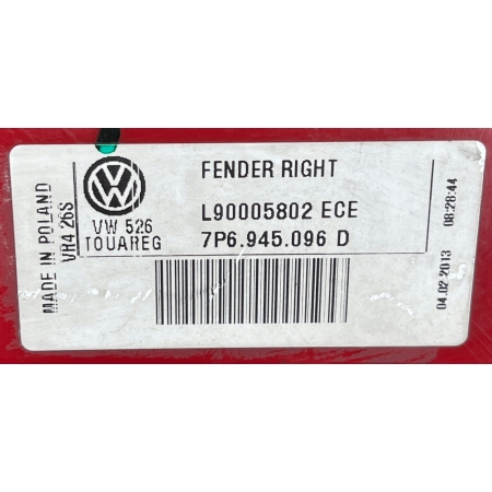 VW TOUAREG II 7P LAMPA PRAWA TYLNA TYŁ 7P6945096D 04.02.2013