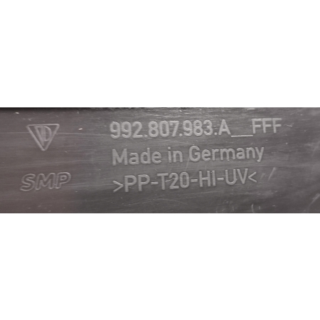 PORSCHE 911 992 SPOILER ZDERZAKA TYŁ DOKŁADKA 992807983A