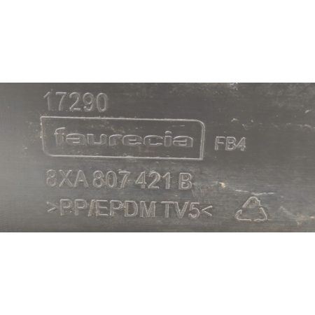 AUDI A1 LIFT 14- SPOILER ZDERZAKA TYŁ TYLNY 8XA807421B