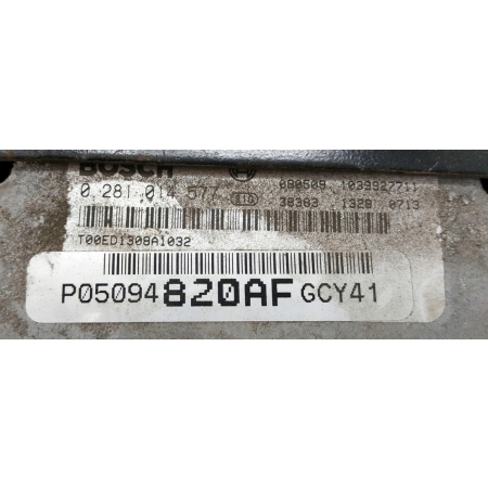 STEROWNIK SILNIKA JOURNEY FREEMONT 2.0 CRD ECE P05094820AF, 0281014577