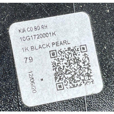 A74 KIA XCEED LIFT 2022 - OBUDOWA LUSTERKA PRAWA 10G172000 1K BLACK PEARL