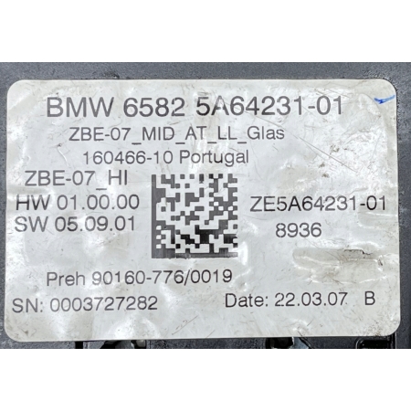 PANEL STEROWANIA KONTROLER I DRIVE BMW X3 G01 X4 G02 5A64231 22.03.07