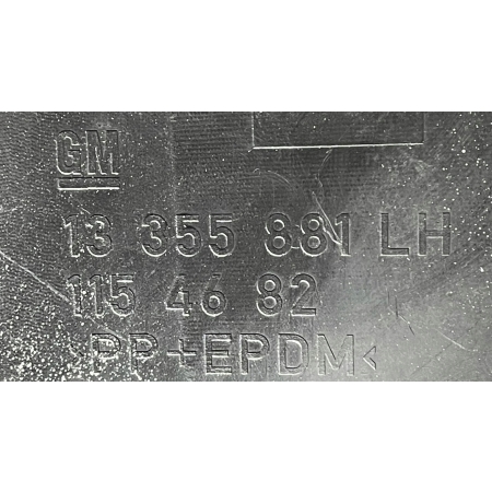 A6 OPEL ADAM NADKOLE LEWE TYŁ TYLNE 13355881