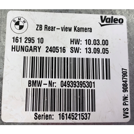 BMW F30 F36 F10 F01 MODUŁ KAMERY COFANIA 9288002