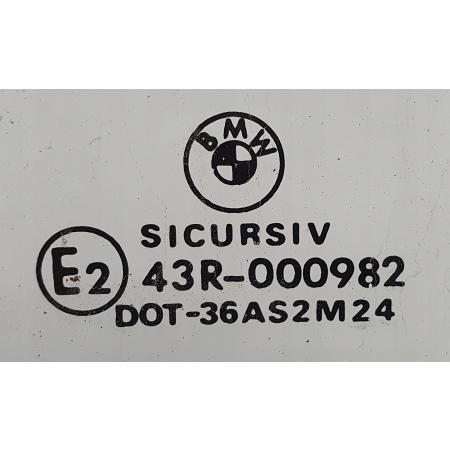BMW 5 E39 SZYBA DRZWI PRAWA PRZÓD