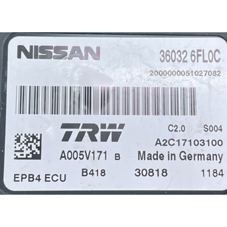 MODUŁ STEROWNIK HAMULCA QASHQAI J11 360326FL0C