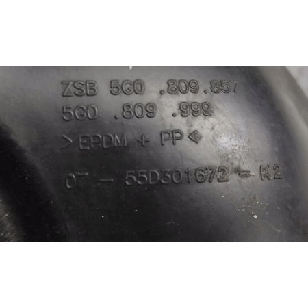 VW GOLF VII 7 KOMBI KLAPKA WLEWU PALIWA 5G9809799A 5G0809857