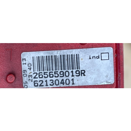 DACIA LOGAN II 12-20 ODBLASK ZDERZAKA LEWY TYŁ 265659019R