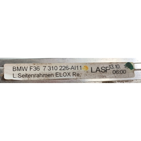 U5 BMW 4 F36 GRAN COUPE PRAWA LISTWA DACHOWA KAROSERII CHROMOWA 7310226