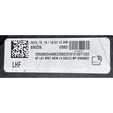 BMW X3 G05 M-PAKIET LIFT LCI ŚLIZG ZDERZAKA MOCOWANIE PRZÓD LEWY 8085627