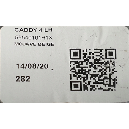 VW CADDY IV 15- OBUDOWA LUSTERKA LEWA H1X