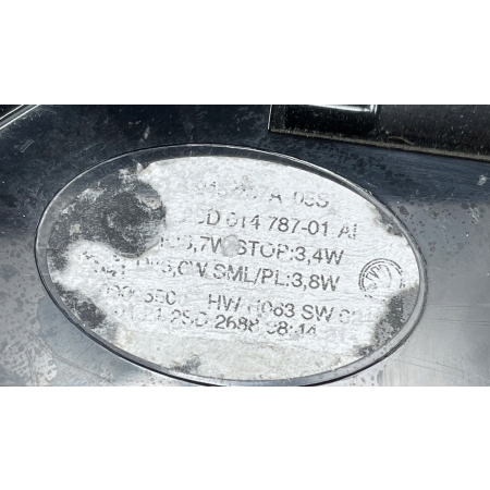 SKODA ENYAQ iV LAMPA LEWA TYŁ TYLNA BŁOTNIKA 5LA945207A