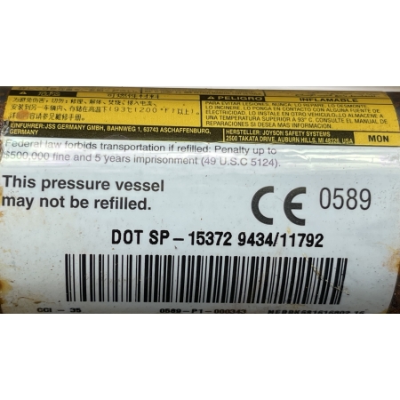 P8 GMC YUKON XL DENALI IV 2015 - PRAWA KURTYNA AIRBAG PODUSZKA GM 84652223