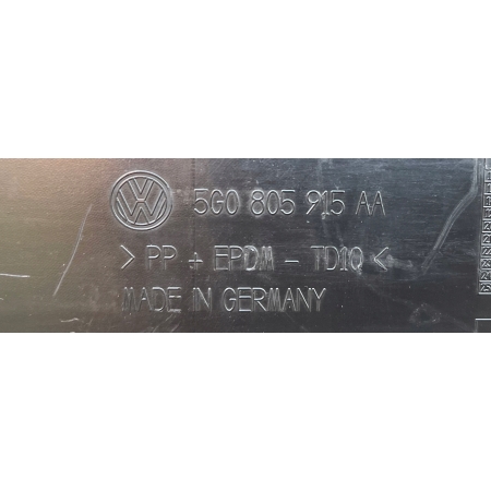 VW GOLF VII GTI GTD LIFT PŁYTA SPOILER OSŁONA ZDERZAKA PRZÓD 5G0805915AA