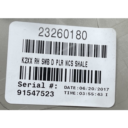 O2 CADILLAC ESCALADE IV 2014 -  LEWA OSŁONA GŁOŚNIK SŁUPKA D 23448157