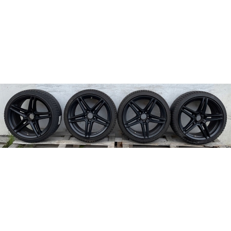 MERCEDES KOŁA FELGI OPONY ZIMOWE 18'' CALI 8,5J 5x112 ET48 UNIWHEELS M10