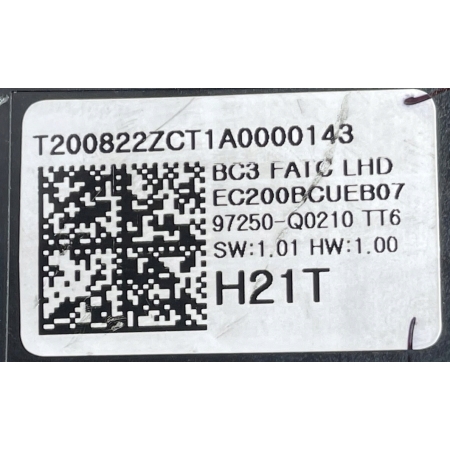 HYUNDAI I20 III 2020 - PANEL KLIMATYZACJI 97250-Q0210