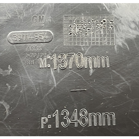 D6 OPEL ASTRA V K 5 2015 - 2021 NADKOLE PRAWE TYŁ TYLNE GM 39114954