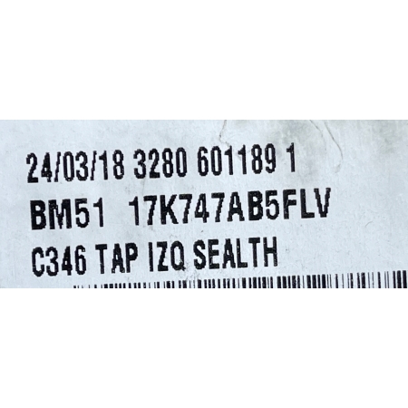 FORD FOCUS III MK3 2010 - OBUDOWA LUSTERKA LEWA BM51-17K747-A 5FLV