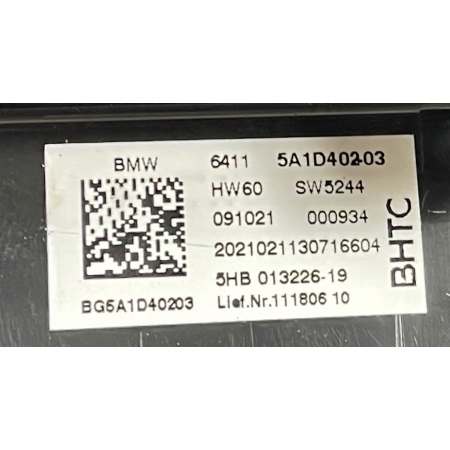 BMW G05 G06 G07 PANEL KLIMATYZACJI NAWIEWU 5A1D402