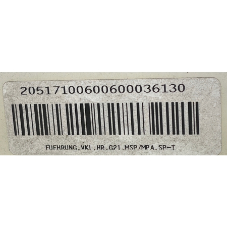 ŚLIZG ZDERZAKA BMW G21 M-PAKIET PRAWY TYŁ 8075800