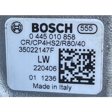 JEEP LANCIA POMPA WTRYSKOWA BOSCH 0445010858