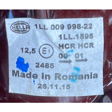 MERCEDES UNIMOG BI-HALOGEN H7 24V HELLA 1LL 009 998-22