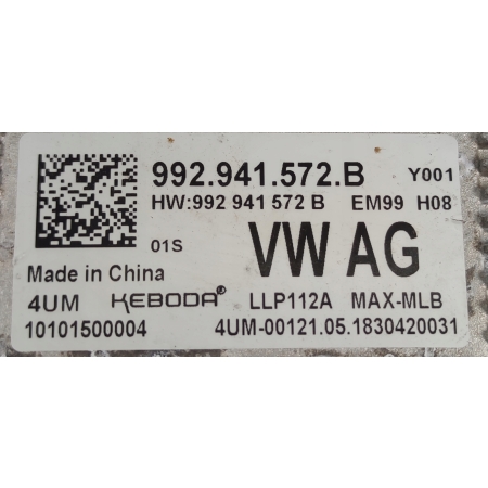 PRZETWORNICA MODUŁ LED VW SKODA SEAT 992941572B