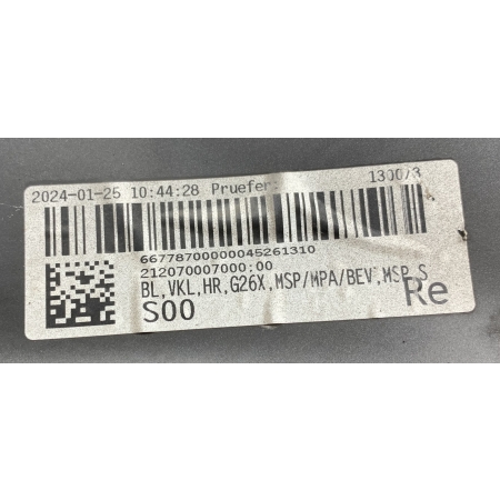 BMW 4 G26 M-PAKIET NAROŻNIK KRATKA ZDERZAKA PRAWY TYŁ  8078588