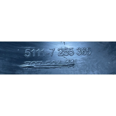 BMW 3 F30 F31 KRATKA ZDERZAKA PRZÓD PRAWA ATRAPA ZAŚLEPKA 7255366