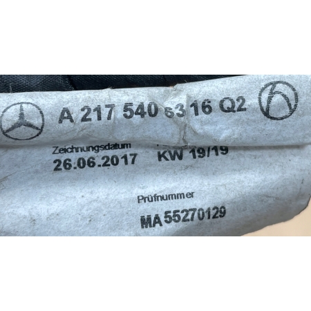 MERCEDES C207 WIĄZKA INSTALACJA CZUJNIKÓW PARKOWANIA PDC PRZÓD A2175406316