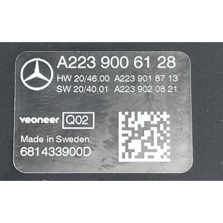 MERCEDES S-KLASA W223 KAMERA SZYBY PRZEDNIEJ CZOŁOWEJ A2239006128