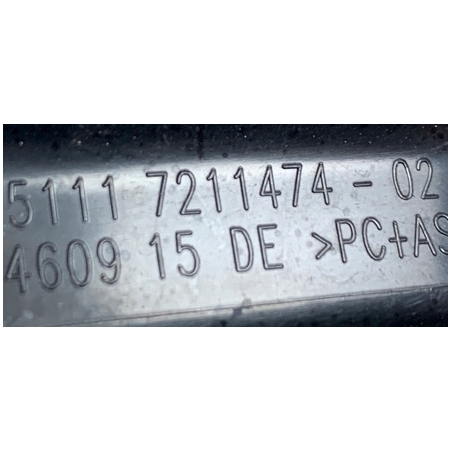 KRATKA ZDERZAKA PRAWA BMW F06 F11 F12 7211474