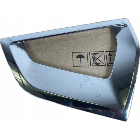 BMW 5 G30 G31 LIFT LCI KRATKA RAMKA CHROM LEWA ZDERZAKA PRZÓD 9463481