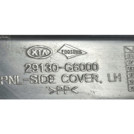 KIA PICANTO III LIFT OSŁONA DOLNA SILNIKA LEWA 29130-G6000