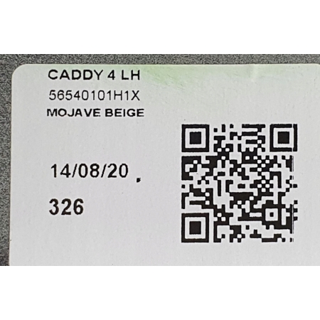 VW CADDY IV 15- OBUDOWA LUSTERKA LEWA H1X