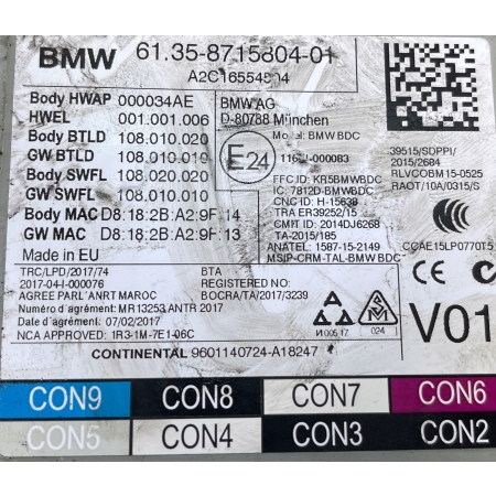 MODUŁ STEROWNIK BDC BMW G30 G31 8715804