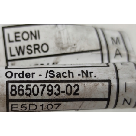BMW PRZEWÓD KABEL WIĄZKA WTYCZKA 8650793
