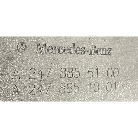MERCEDES B-KLASA W247 ZDERZAK TYŁ TYLNY SPOILER POD 6XPDC A2478855100