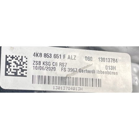 : AUDI RS6 RS7 C8 4K8 19- ATRAPA GRILL 4K8853651F