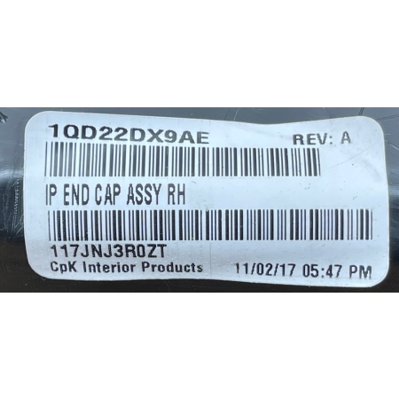 P7 DODGE CHARGER 2018 LEWA ZAŚLEPKA DESKI 1QD23DX9AE L0198987AE