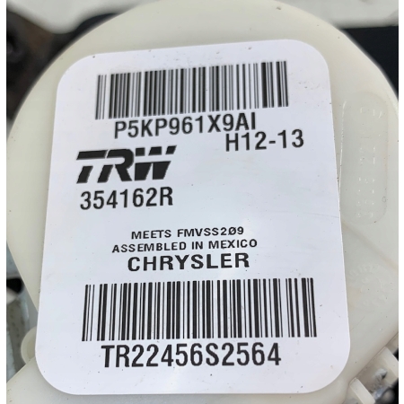 U1 DODGE RAM 1500 IV LIFT 14- PAS BEZPIECZEŃSTWA PRAWY PRZÓD 5KP961X9AI