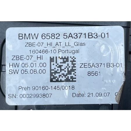 BMW G05 G06 G07 KONTROLER POKRĘTŁO IDRIVE 5A371B3