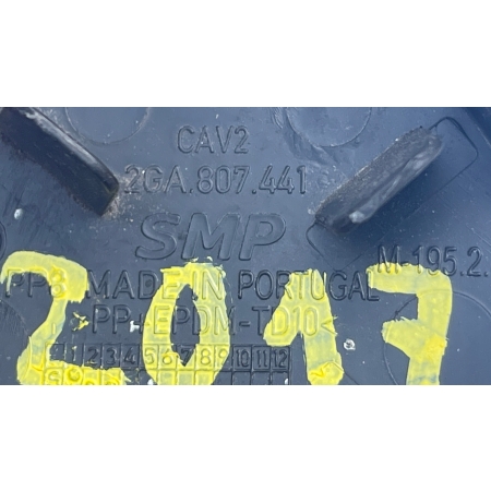 ZAŚLEPKA ZDERZAKA HAKA TYŁ VW T-ROC 2GA8072441