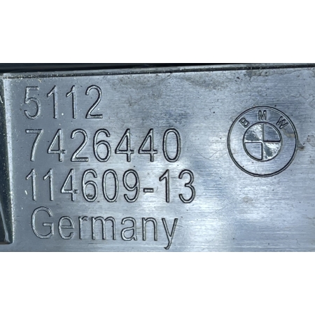 BMW X2 F39 M-PAKIET ŚLIZG MOCOWANIE ZDERZAKA PRAWY TYŁ 7426440