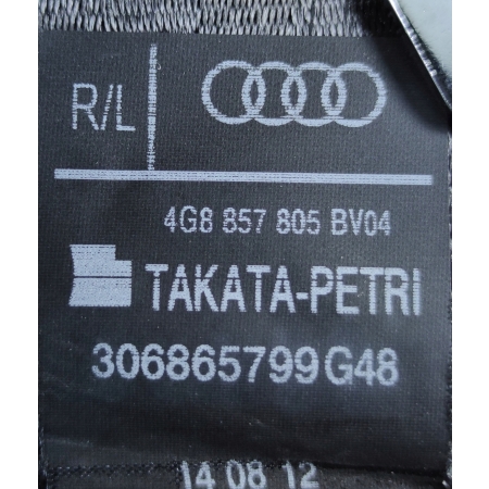 { AUDI A6 C7 PAS BEZPIECZEŃSTWA TYŁ LEWY PRAWY